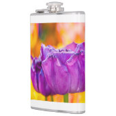 Tulips Bezaubernd Lila Flachmann (Links)