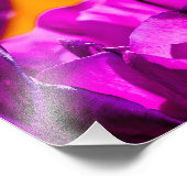 Tulips Bezaubernd Lila Fotodruck (Ecke)