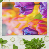 Tulips Bezaubernd Lila Handtuch (Gefaltet)