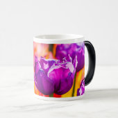 Tulips Bezaubernd Lila Verwandlungstasse (VorderseiteRechts)