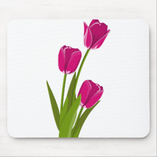 Tulips Blume Mousepad