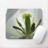 Tulips-Blume SIEHT INSIDE! MUSEPAD-Frühjahr! Mousepad (Mit Mouse)