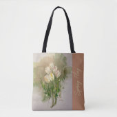 Tulips Blush Toe Bag Tasche (Vorderseite)