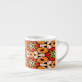 Tulips Bouquet Pattern Espressotasse (Rechts)