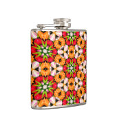 Tulips Bouquet Pattern Flachmann (Rechts)