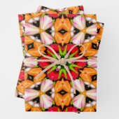 Tulips Bouquet Pattern Geschenkpapier Set (Beispiel)