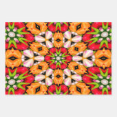 Tulips Bouquet Pattern Geschenkpapier Set (Vorderseite)