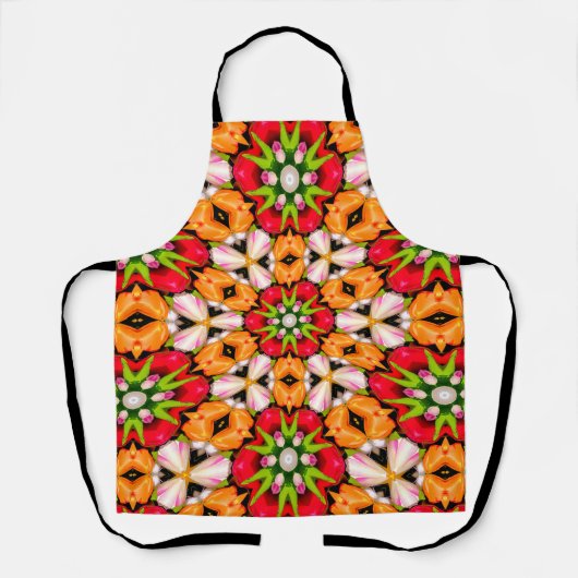 Tulips Bouquet Pattern Schürze (Vorderseite)