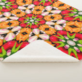 Tulips Bouquet Pattern Sherpadecke (3/4)