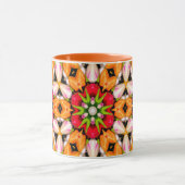 Tulips Bouquet Pattern Tasse (Zentrum)