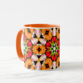 Tulips Bouquet Pattern Tasse (Vorderseite Links)