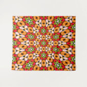 Tulips Bouquet Pattern Wandteppich (Vorderseite (Horizontal))