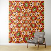 Tulips Bouquet Pattern Wandteppich (Beispiel)