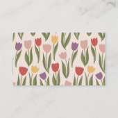 Tulips Bridal Dusche Einladung Beilage (Rückseite)