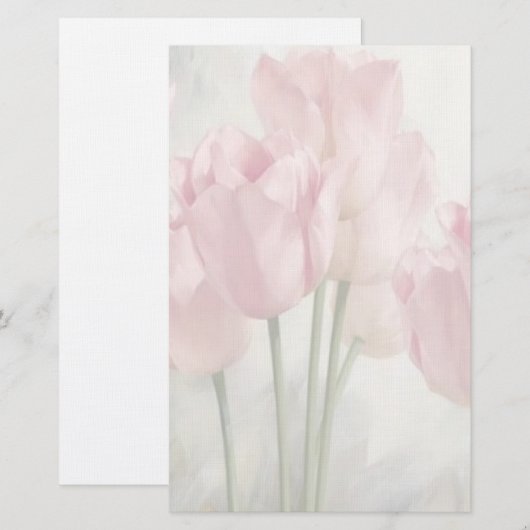 Tulips Briefpapier (Vorne/Hinten)