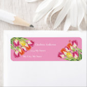 Tulips & Butterfly Pink-Brautparty (Insitu)