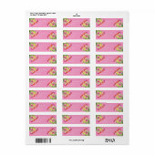 Tulips & Butterfly Pink-Brautparty (Vorne)