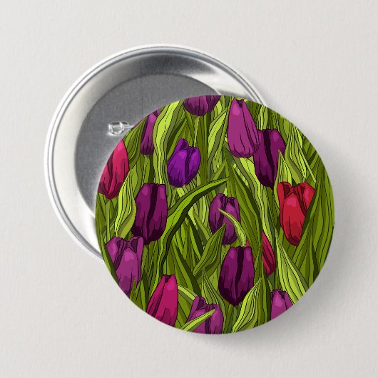 Tulips Button (Vorne & Hinten)
