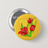 Tulips Button (Vorne & Hinten)