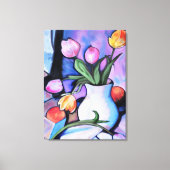Tulips - Canvas Print Leinwanddruck (Vorderseite)
