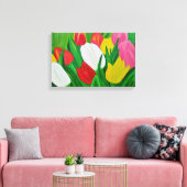 Tulips Canvas Print Leinwanddruck (Insitu (Wohnzimmer))
