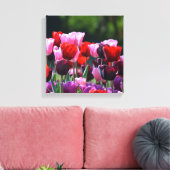 Tulips Canvas Print Leinwanddruck (Insitu (Wohnzimmer))