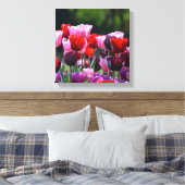 Tulips Canvas Print Leinwanddruck (Insitu (Schlafzimmer))