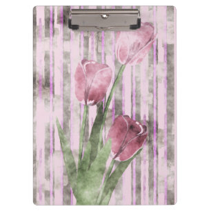 Tulips Clipboard Klemmbrett