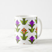 Tulips Coffee Tasse (VorderseiteRechts)