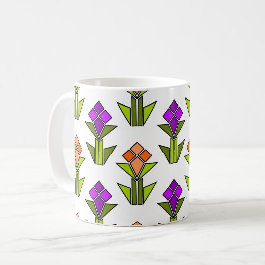 Tulips Coffee Tasse (Vorderseite Links)
