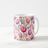 Tulips Coffee Tasse (VorderseiteRechts)