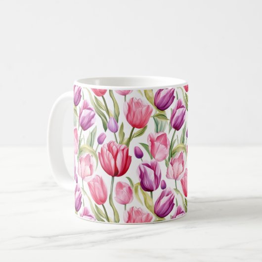 Tulips Coffee Tasse (Vorderseite Links)