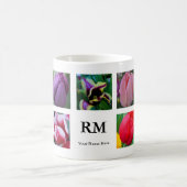 Tulips Collage #1 Tasse (Mittel)