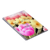 Tulips Daffodis Pflanze Care Notebook Notizblock (Rechte Seite)