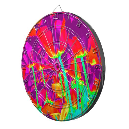 Tulips Dartscheibe (Vorderseite rechts)