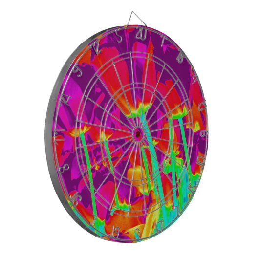 Tulips Dartscheibe (Vorderseite Links)