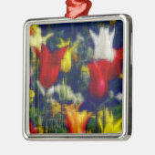 Tulips digitale Wirkung des Stils "Eindruck" Ornament Aus Metall (Links)