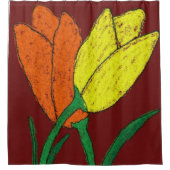 Tulips Duschvorhang (Vorderseite)