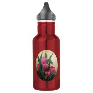 Tulips Edelstahlflasche