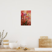Tulips - Farben der Liebe Art Poster/Print Poster (Küche)