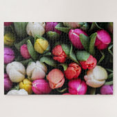 Tulips Farbige Blume Ostern Frühling Puzzle (Horizontal)