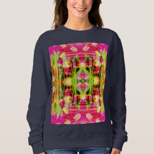 TULIPS - Farbige Tulpen Fraktal Art - Sweatshirt