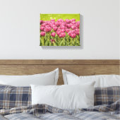Tulips Field Blume Foto Leinwanddruck (Insitu (Schlafzimmer))