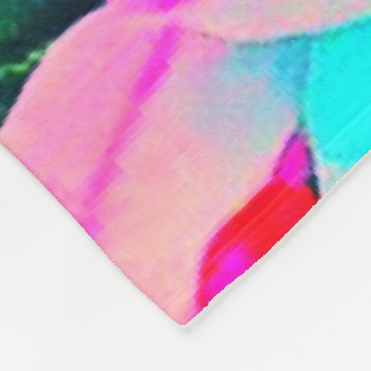 Tulips Fleecedecke (Ecke)