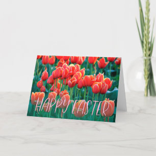 Tulips Foto Happy Oaster Card Dankeskarte