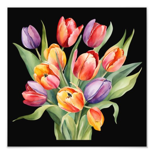 Tulips Fotodruck (Vorne)