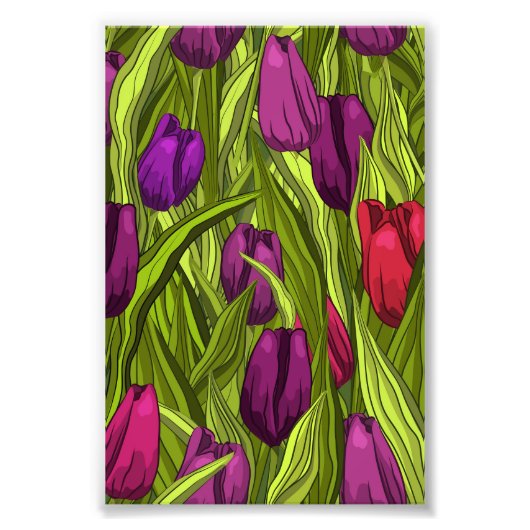 Tulips Fotodruck (Vorne)