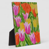 Tulips Fotoplatte (Seite)