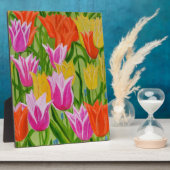Tulips Fotoplatte (Seite)