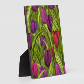 Tulips Fotoplatte (Seite)